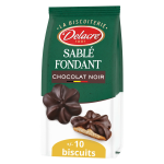 Biscuits sabl� choco noir delacre - 130g