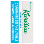 Biscuits sésame vanille sans sucres karelea - le paquet de 132 g Biscuits sésame vanille sans sucres karelea - le paquet de 132 g