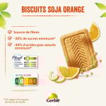 Biscuit soja orange gerble - la bote de 280g