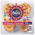 Blinis cocktail blini - la barquette de 16 - 135g