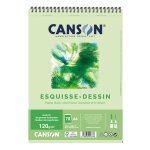 Bloc dessin esquisse a4 - 70 feuilles - 120g canson - le bloc de dessin