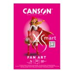 Bloc dessin xsmart manga - 20 feuilles - 21 x 29, 7cm - 250g blanc canson - le bloc dessin de 20 feuilles ...