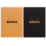 Bloc note 14, 8 x 21 cm - 160 pages - petits carreaux rhodia - le bloc - notes