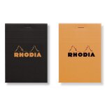 Bloc note 8, 5 x 12 cm - 80 pages - petits carreaux rhodia - le bloc - notes