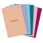 Bloc note agraf 21 x 31, 8 cm - 160 pages - grands carreaux rhodia - le bloc note en modle alatoire ...