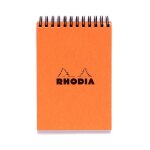 Bloc note microperfor� - 10, 5 x 14, 8 cm - 160 pages - petits carreaux rhodia - le bloc - notes