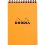 Bloc note microperfor� - 14, 8 x 21 cm - 160 pages - petits carreaux rhodia - le bloc - notes