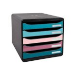 Bloc de rangement big box plus skandi - 5 tiroirs exacompta - le bloc de rangement Bloc de rangement big box plus skandi - 5 tiroirs exacompta - le bloc de rangement