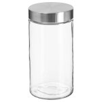 Bocal en verre couvercle inox 1, 7l paris prix - le bocal de 1, 7l