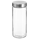 Bocal en verre + couvercle inox 2l paris prix - le bocal en verre