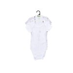 Body bb gris / blanc 1 coton 3 mois tex baby - le lot de 3 bodies