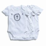 Body bb vent en coton bio 23 mois tex baby - le lot de 3 bodies
