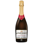 Boisson effervescente  base de vin chardonnay dsalcoolis d'artigny - la bouteille de 75cl