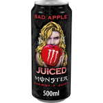 Boisson Énergisante juiced bad apple monster - la canette de 50cl Boisson Énergisante juiced bad apple monster - la canette de 50cl