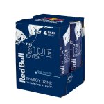 Boisson nergisante the blue edition got myrtille red bull - le pack de 4 canettes de 25cl