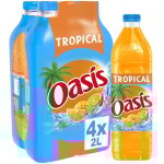 Boisson aux fruits tropical oasis - le pack de 4 bouteilles de 2l