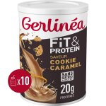 Boisson en poudre fit et protein saveur cookie caramel gerlinea - le pot de 340g