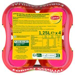 Boisson th� glac� framboise lipton - le pack de 4 bouteilles de 1, 25l