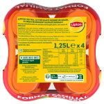 Boisson th� glac� p�che lipton - le pack de 4 bouteilles de 1, 25l