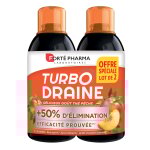 Boisson turbo draine th pche forte pharma - les 2 flacons de 500 ml
