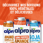 Boisson végétale amande grillée sans sucres alpro - la brique 1l Boisson végétale amande grillée sans sucres alpro - la brique 1l