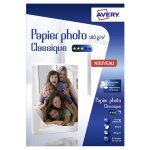 Boîte de 80 feuilles de papier photo brillant 10x15cm, jet d'encre, 180 g / m² - avery - la boîte de ... Boîte de 80 feuilles de papier photo brillant 10x15cm, jet d'encre, 180 g / m² - avery - la boîte de ...