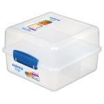 Boîte de conservation repas cubique 1, 4l sistema - la boîte Boîte de conservation repas cubique 1, 4l sistema - la boîte