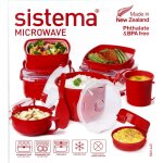 Boite micro - ondes plat rond 1, 29 l sistema - la boite