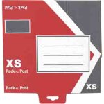 Bote postale xs - carton rouge / gris gpv - la bote postale