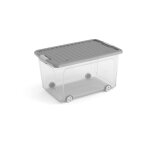 Bote de rangement 50l anthracite w box curver - la bote de rangement