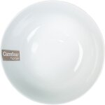 Bol 14 cm porcelaine blanc carrefour home - le bol