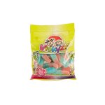 Bonbons bouteilles roses et bleues halal serebis - le paquet de 100g