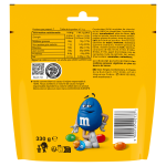 Bonbons chocolats lait cacahu�te m&ms - le paquet de 330g