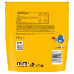 Bonbons chocolats lait cacahute m&ms - le paquet de 550 g