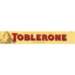Bonbons chocolat lait nougat toblerone - la barre de 100 g