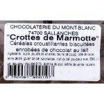 Bouchées chocolats crottes de marmotte chocolats mont blanc - le sachet de 140 g Bouchées chocolats crottes de marmotte chocolats mont blanc - le sachet de 140 g