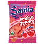 Bonbons fraise kiss halal samia - le sachet de 200g