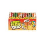 Bonbons ptillants cola orange et citron en minis canettes zed candy - la boite de minis canettes