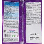 Bonbons sucettes bi colors acide tache langues - le paquet de 200g