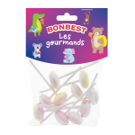 Bonbons sucettes bonbest - le sachet de 10 - 90 g Bonbons sucettes bonbest - le sachet de 10 - 90 g
