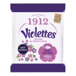Bonbons violette s / sucres verquin - le sachet de 100 g