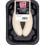 Boudin blanc  l'ancienne au porto carrefour - la barquette de 2 - 220g