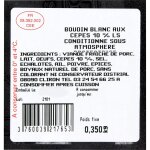 Boudins blancs cpes - la barquette de 3 - 350 g