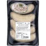 Boudin blanc recette  l'ancienne le pere champain - la barquette de 4 - 400g