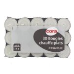 Bougies chauffe - plats - les 30 bougies