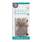 Bougie & chiffres sainte lucie - la bougie + 10 chiffres