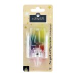 Bougie led clignotante n�4 et 4 bougies blanches ambiances devineau - l'unit�