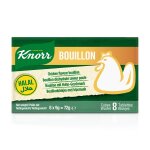 Bouillon cube poulet halal knorr - la boite de 72g Bouillon cube poulet halal knorr - la boite de 72g