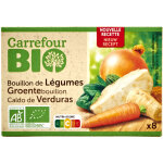Bouillon dshydrat de lgumes carrefour bio - 80g e (8 x10 g)