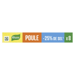 Bouillon de poule knorr - la boite de 80g